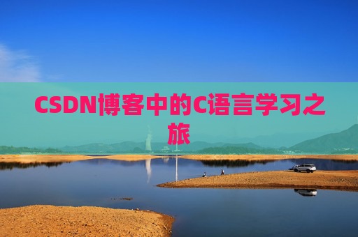 CSDN博客中的C语言学习之旅